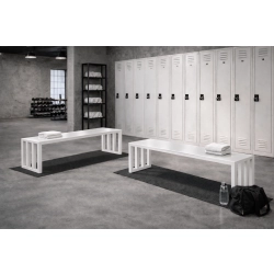 Ławka Metalowa Loft LM-154 Kolor Biały Rozmiary od 50 cm do 200 cm